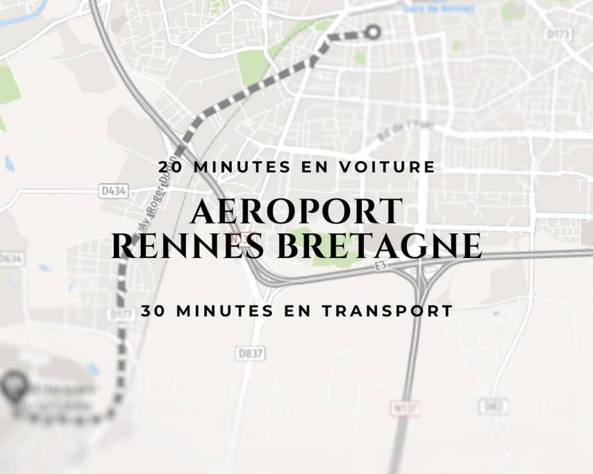 Pop & Suite Par Madame Conciergerie Rennes Exterior foto